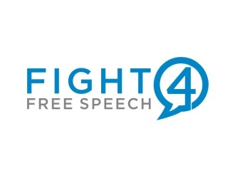 Fight 4 Free Speech  logo design by sabyan