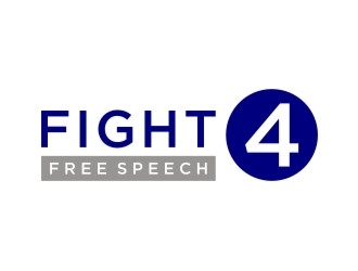 Fight 4 Free Speech  logo design by sabyan