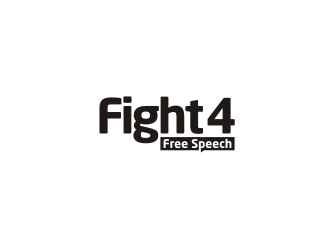 Fight 4 Free Speech  logo design by Barkah