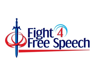 Fight 4 Free Speech  logo design by shere