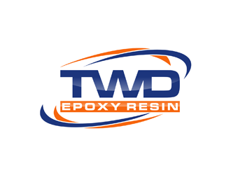 TWD epoxy/resin logo design by johana