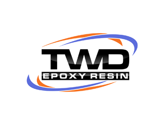 TWD epoxy/resin logo design by johana