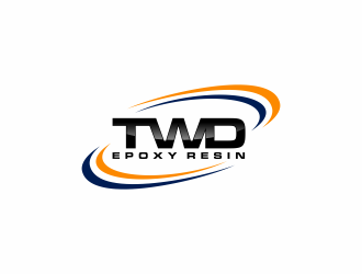 TWD epoxy/resin logo design by ammad