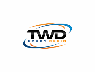 TWD epoxy/resin logo design by ammad