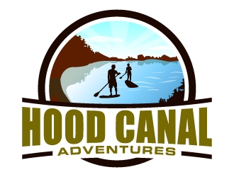 Hood Canal Adventures logo design by abss