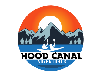 Hood Canal Adventures logo design by tec343