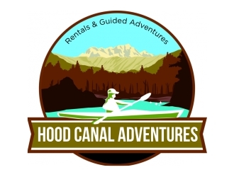 Hood Canal Adventures logo design by GemahRipah