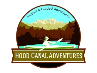 Hood Canal Adventures logo design by GemahRipah