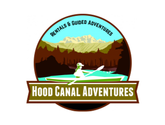Hood Canal Adventures logo design by AmduatDesign