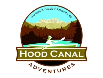 Hood Canal Adventures logo design by GemahRipah