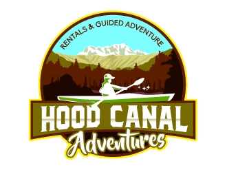 Hood Canal Adventures logo design by dasigns