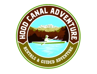 Hood Canal Adventures logo design by dasigns