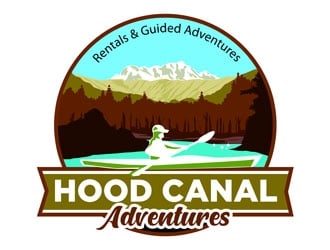 Hood Canal Adventures logo design by CreativeMania