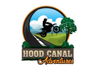Hood Canal Adventures logo design by Suvendu