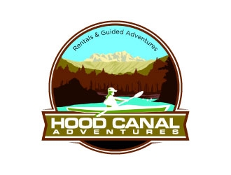 Hood Canal Adventures logo design by daywalker