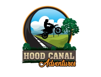 Hood Canal Adventures logo design by Suvendu