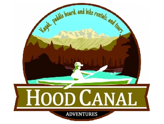 Hood Canal Adventures logo design by imsaif