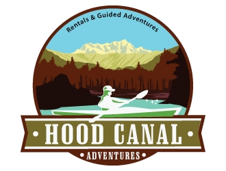 Hood Canal Adventures logo design by Suvendu