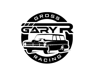 Gary R Gross Racing logo design by yurie