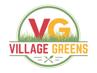 Village Greens logo design by Dakon