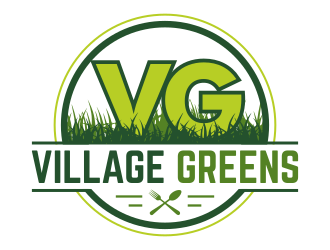 Village Greens logo design by Dakon