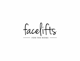 facelifts for the home  logo design by haidar