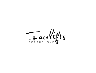 facelifts for the home  logo design by L E V A R