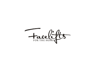 facelifts for the home  logo design by Barkah