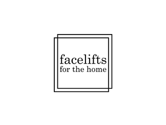 facelifts for the home  logo design by johana