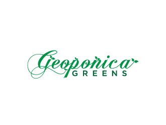 Geoponica Greens  logo design by yurie