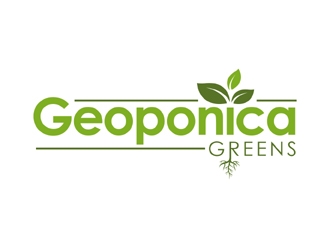 Geoponica Greens  logo design by MAXR