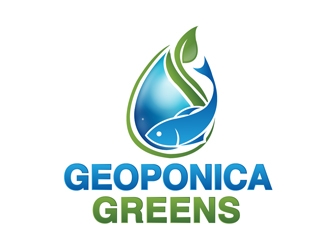 Geoponica Greens  logo design by Roma