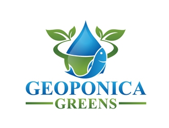Geoponica Greens  logo design by Roma