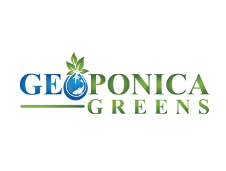 Geoponica Greens  logo design by Roma