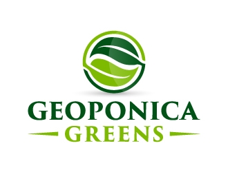 Geoponica Greens  logo design by akilis13