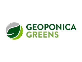 Geoponica Greens  logo design by akilis13