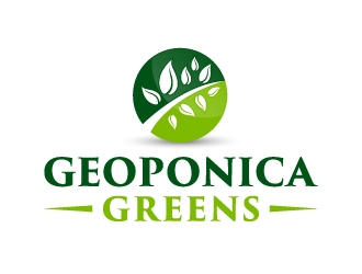 Geoponica Greens  logo design by akilis13
