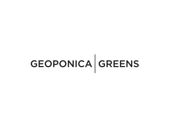 Geoponica Greens  logo design by EkoBooM