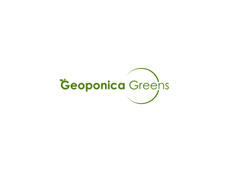 Geoponica Greens  logo design by L E V A R