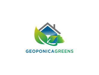 Geoponica Greens  logo design by Drago