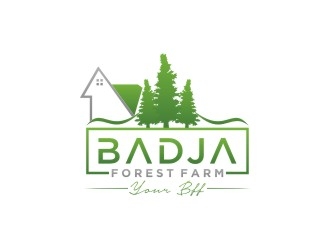 Badja Forest Farm logo design by bricton