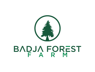 Badja Forest Farm logo design by oke2angconcept
