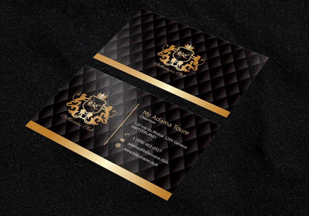 Billionaire Club logo design by ManishKoli