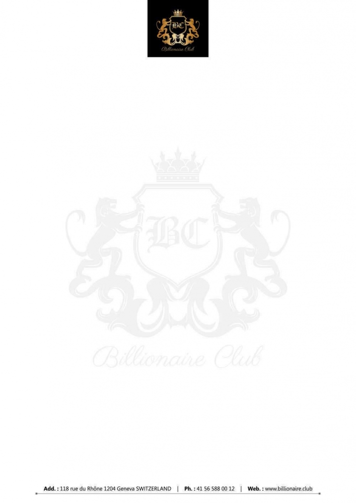 Billionaire Club logo design by ManishKoli