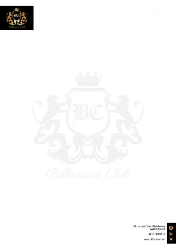 Billionaire Club logo design by ManishKoli