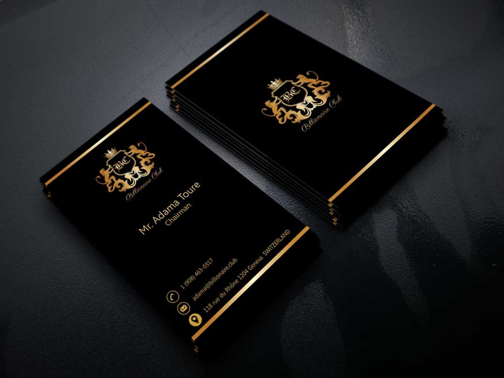 Billionaire Club logo design by ManishKoli