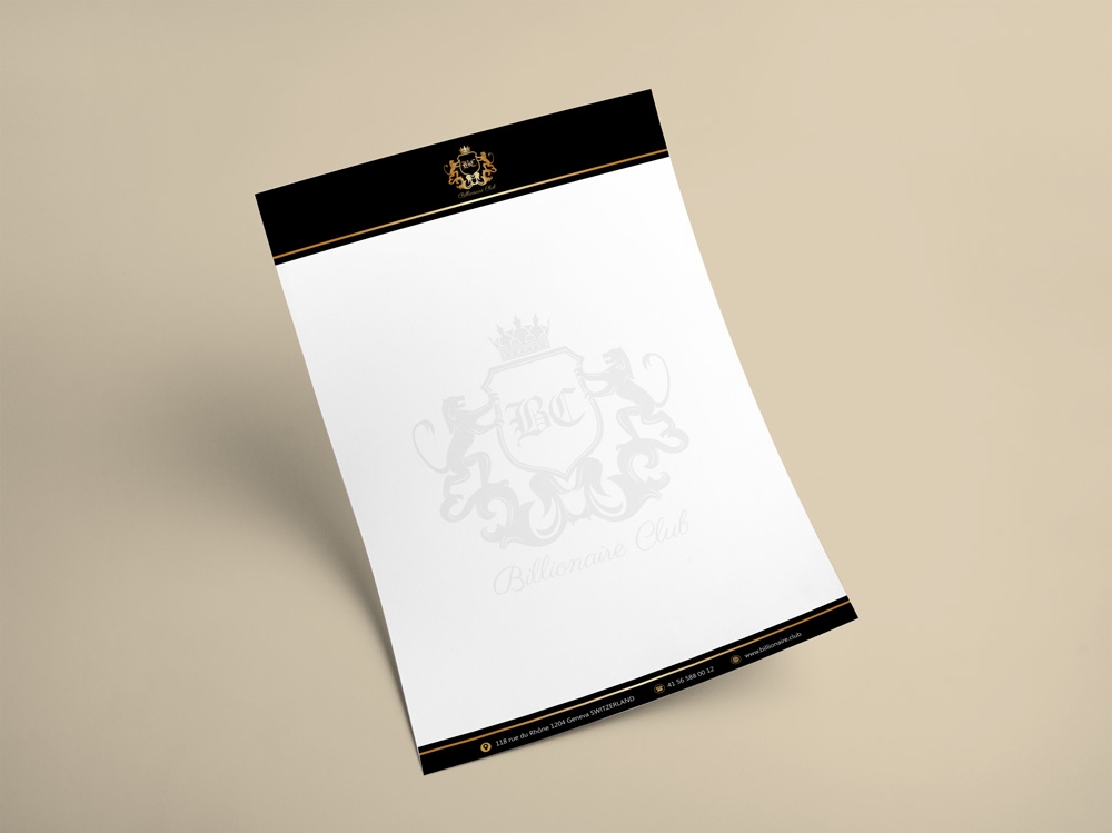 Billionaire Club logo design by ManishKoli