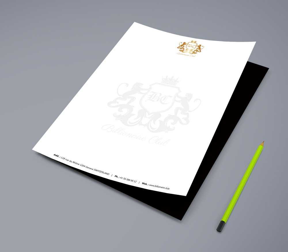 Billionaire Club logo design by ManishKoli