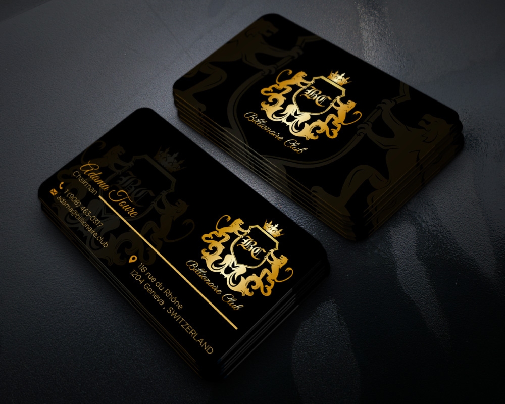 Billionaire Club logo design by Boomstudioz