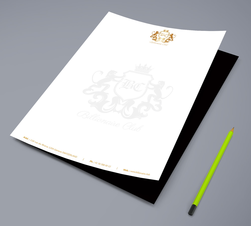 Billionaire Club logo design by ManishKoli
